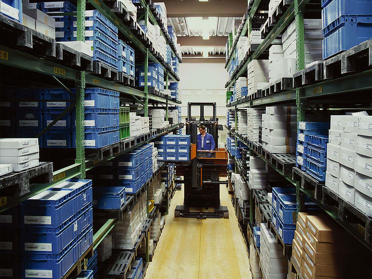 Kunststof pallets in de logistiek