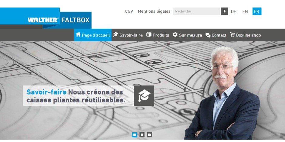 Le nouveau site web faltbox.fr