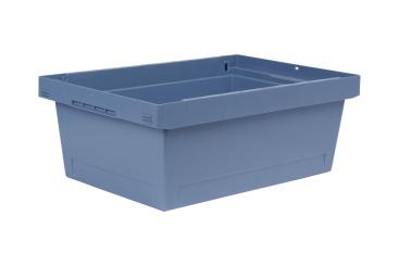 Nestable box Nestro 6422 S dove blue 600 x 400 x 223 mm 