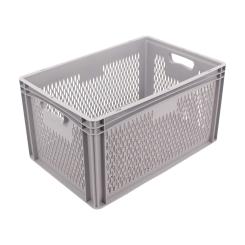 Stacking box Base 6432 2 DG grey 600 x 400 x 320 mm 