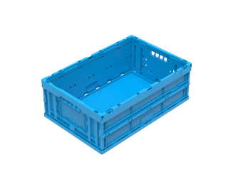 Faltbox Falter 6422 V1 WALTHER-blau 600 x 400 x 220 mm 