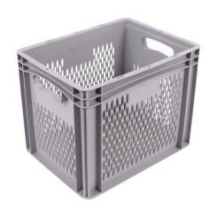 Stacking box Base 4332 2 DG grey 400 x 300 x 320 mm 