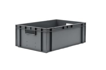 Stacking box Dina 210 1 grey 600 x 400 x 210 mm 