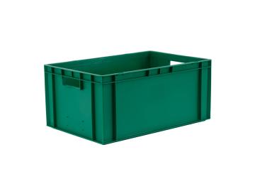 Stacking box Dina 270 1 green 600 x 400 x 270 mm 