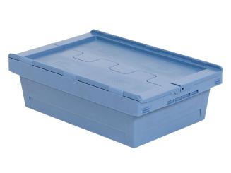 Nestable box Nestro 6417 D dove blue 610 x 400 x 190 mm 