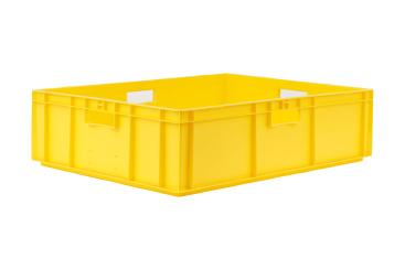Stacking box Juist 210 1 yellow 800 x 600 x 210 mm 