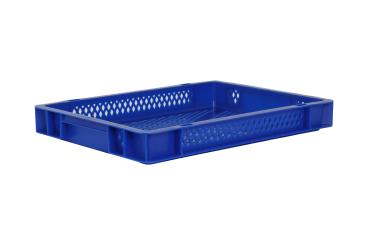 Stacking box Band 50 3 blue 400 x 300 x 50 mm 