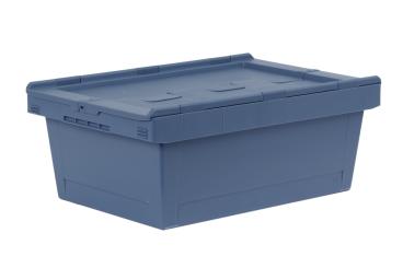 Nestable box Nestro 6422 D dove blue 610 x 400 x 240 mm 