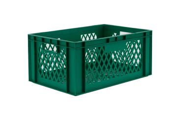 Stacking box Dina 270 3 green 600 x 400 x 270 mm 