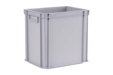 Stacking box Isy 400 OG light grey 400 x 300 x 400 mm 