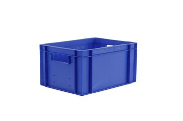 Stacking box Band 210 1 - special offer - blue 400 x 300 x 210 mm 