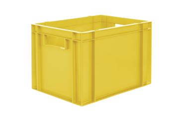 Stacking box Band 270 1 yellow 400 x 300 x 270 mm 