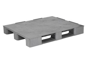 Universele pallet 1210 - 2 reg. antraciet 1200 x 1000 x 150 mm 