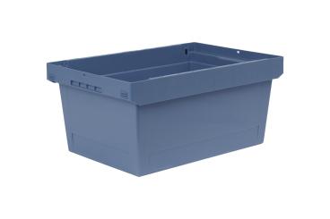 Nestbarer Behälter Nestro 6427 S taubenblau 600 x 400 x 273 mm 