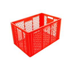 Stacking box Robo 349 red 600 x 400 x 349 mm 