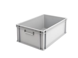 Stacking box Ronny 220 OG light grey 600 x 400 x 220 mm 