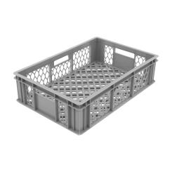 Stacking box Robo 154 grey 600 x 400 x 154 mm 