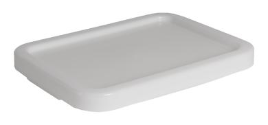 Couvercle coiffant pour Hoss blanc mat 800 x 600 mm 