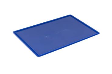 Oplegdeksel 600 x 400 voor Dina blauw 600 x 400 mm 