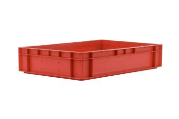 Stacking box Dina 120 1 red 600 x 400 x 120 mm 