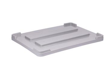 Drop-on lid 1200 x 800 suitable for Noco 2886 light grey 1215 x 815 x 30/65 mm 