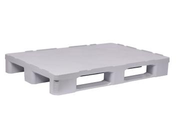 Hygienepalette 1280 - 2 grau 1200 x 800 x 155 mm 