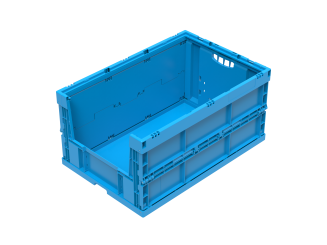 Bac Pliable Falter 6430 NG E WALTHER-bleu 600 x 400 x 300 mm 