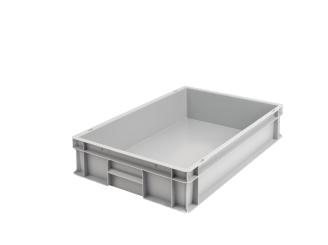 Stapelbehälter Ronny 120 OG hellgrau 600 x 400 x 120 mm 