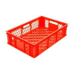 Stacking box Robo 154 red 600 x 400 x 154 mm 
