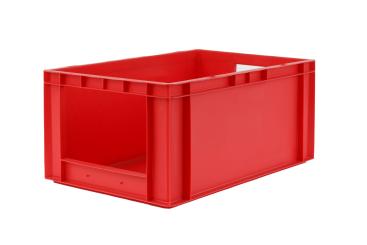 Stacking box Dina 270 4 red 600 x 400 x 270 mm 