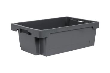 Stack & nest container Tepper 200 1 grey 600 x 400 x 200 mm 