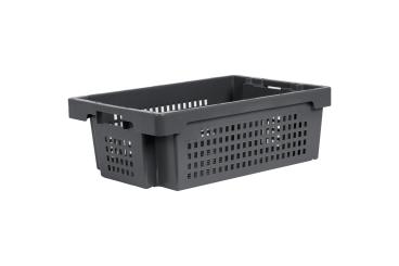 Stack & nest container Tepper 200 3 grey 600 x 400 x 200 mm 