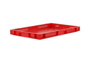 Stapelbak Dina 50 2 rood 600 x 400 x 50 mm 
