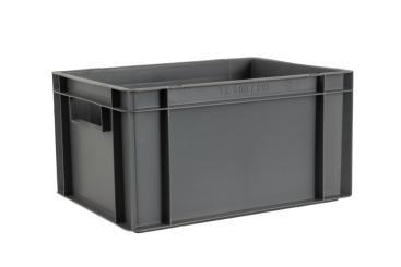 Stacking box Band 210 1 - special offer - grey 400 x 300 x 210 mm 