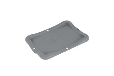 Toebehoren "click" Oplegdeksel 200 x 150 voor Base grijs 200 x 150 mm 