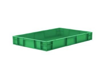 Stapelbak Dina 75 1 groen 600 x 400 x 75 mm 