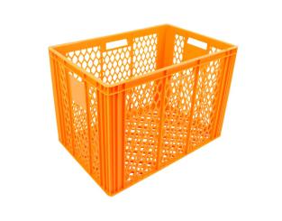 Stacking box Robo 421 yellow-orange 600 x 400 x 421 mm 
