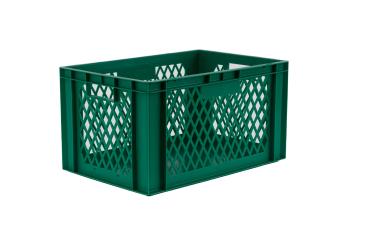 Stacking box Dina 320 2 green 600 x 400 x 320 mm 