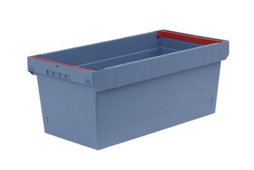 Nestable box Nestro 8432 SB dove blue 800 x 400 x 323 mm 