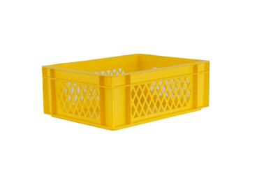 Stacking box Band 145 2 yellow 400 x 300 x 145 mm 