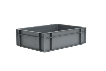 Stacking box Band 120 1 grey 400 x 300 x 120 mm 