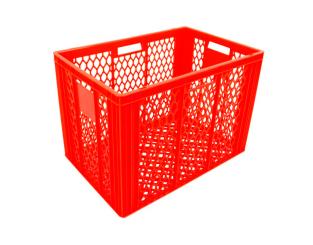 Stacking box Robo 421 red 600 x 400 x 421 mm 