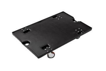Transportroller 1280 voor kratten 1200 x 800 en 800 x 600 zwart 1200 x 800 x 200 mm 