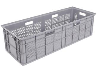 Stacking box Spezia 295 grey 1060 x 395 x 295 mm 