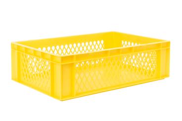 Stacking box Dina 175 2 yellow 600 x 400 x 175 mm 