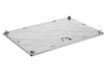 Drop-on lid 1200 x 800 suitable for Noco 2886 light grey 1215 x 815 x 30/65 mm 