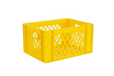 Stacking box Band 210 3 yellow 400 x 300 x 210 mm 