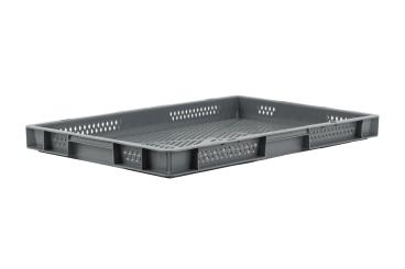 Stacking box Dina 50 3 grey 600 x 400 x 50 mm 
