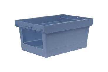 Nestbarer Behälter Nestro 6427 ES taubenblau 600 x 400 x 273 mm 