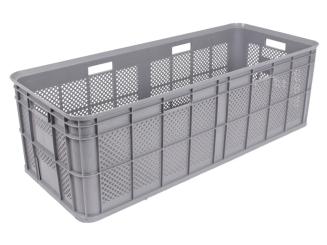 Stapelbak Spezia 370 grijs 1190 x 490 x 370 mm 